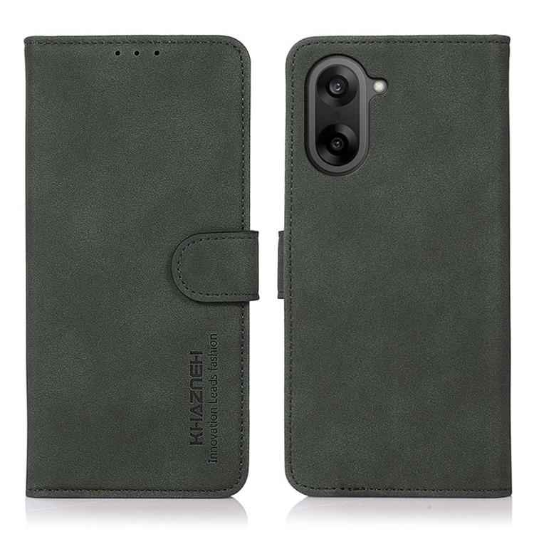 KHAZNEH Matte Texture Leather Phone Case