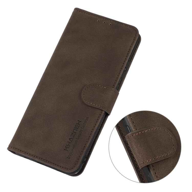 KHAZNEH Matte Texture Leather Phone Case