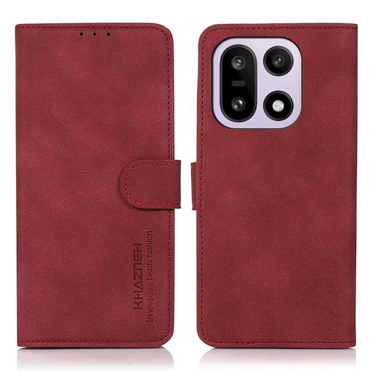 KHAZNEH Matte Texture Leather Phone Case