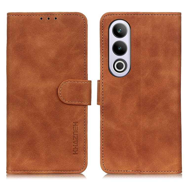 KHAZNEH Retro Texture Leather Phone Case