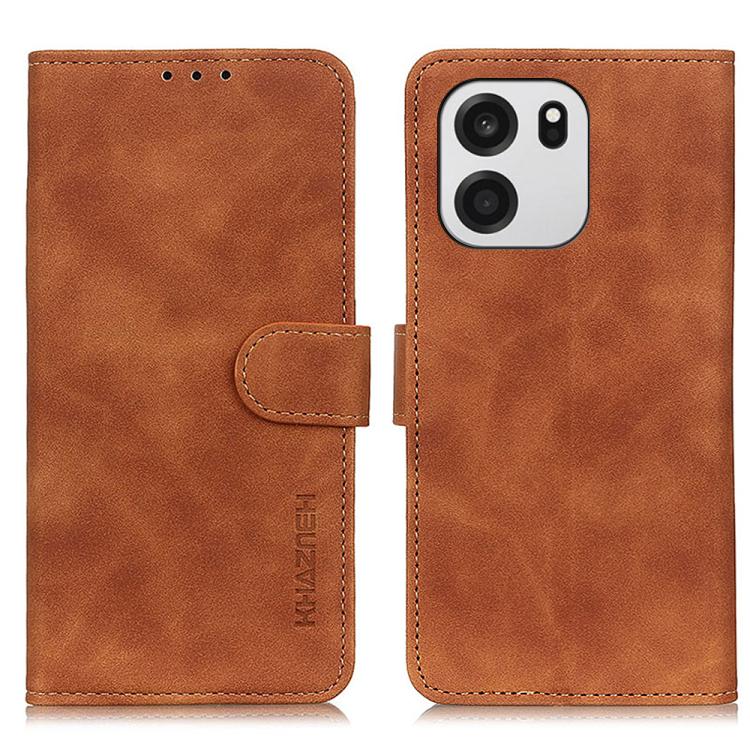 KHAZNEH Retro Texture Leather Phone Case, For OnePlus Nord CE6 Lite 5G Global, For OnePlus Ace 6 Ultra, For OnePlus 15T, For OnePlus Turbo 6 / 6V, For OnePlus 15R 5G/Ace 6/Ace 6T 5G, For OnePlus 15, For OnePlus Nord 5 / Ace 5 Ultra                     ...