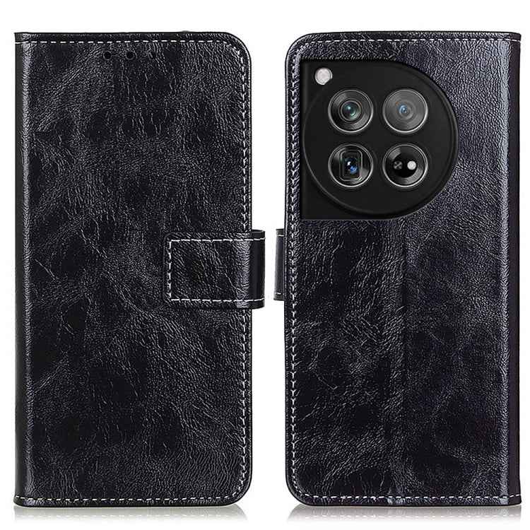 Retro Crazy Horse Texture Leather Phone Case