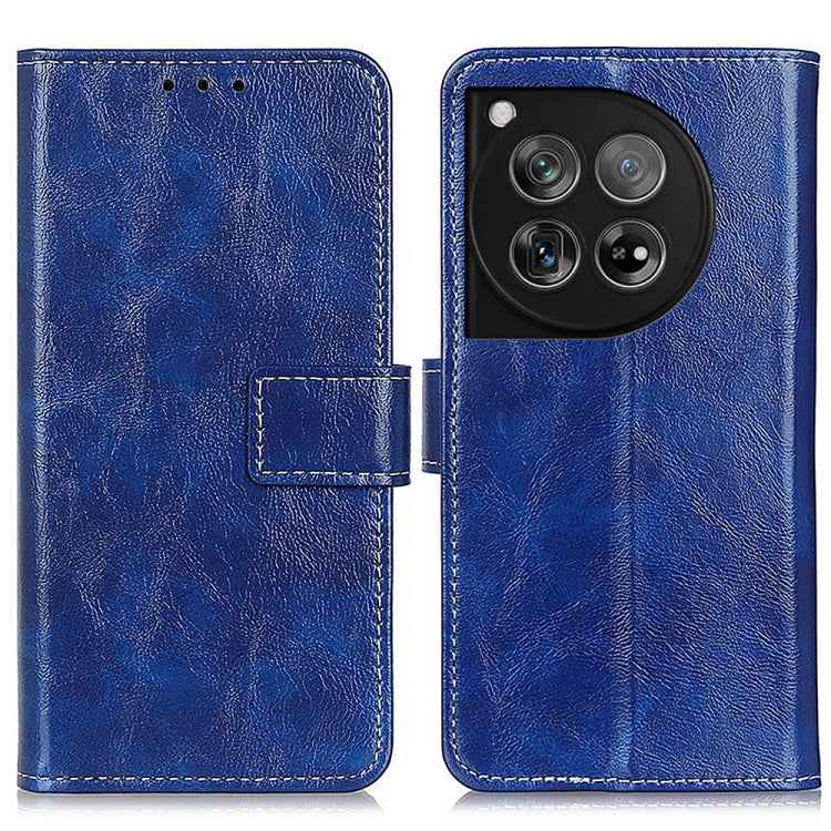 Retro Crazy Horse Texture Leather Phone Case