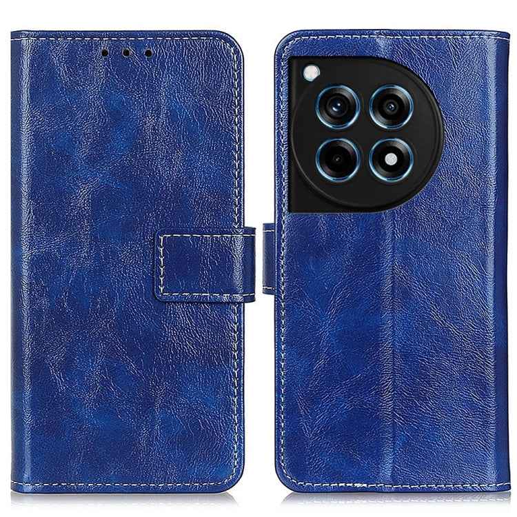 Retro Crazy Horse Texture Leather Phone Case