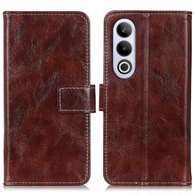 Retro Crazy Horse Texture Leather Phone Case