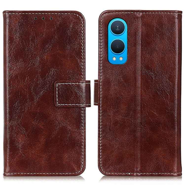 Retro Crazy Horse Texture Leather Phone Case