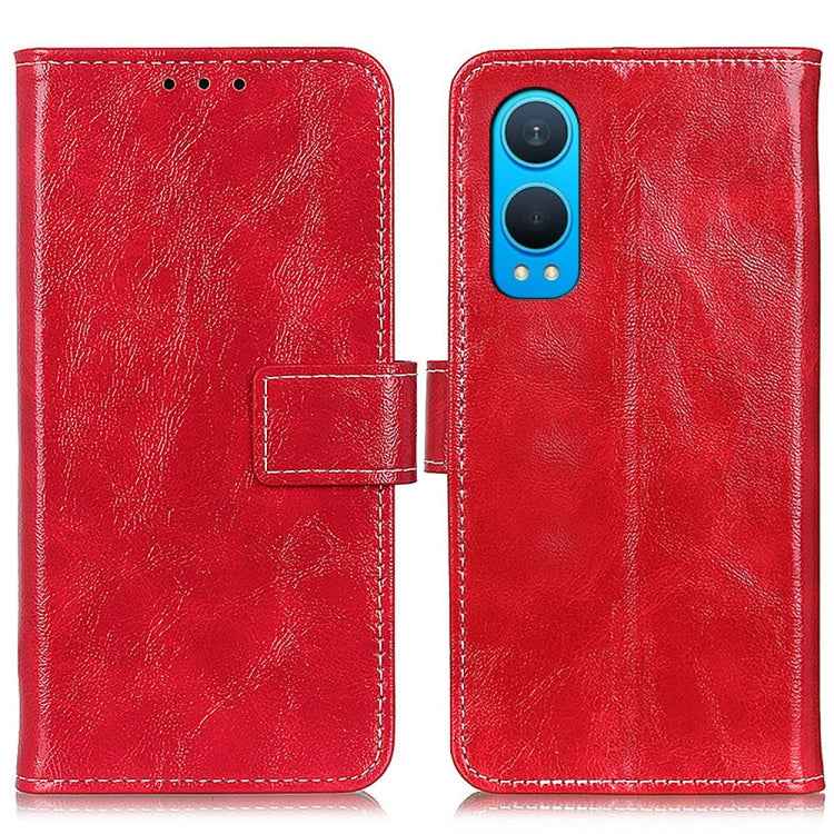 Retro Crazy Horse Texture Leather Phone Case