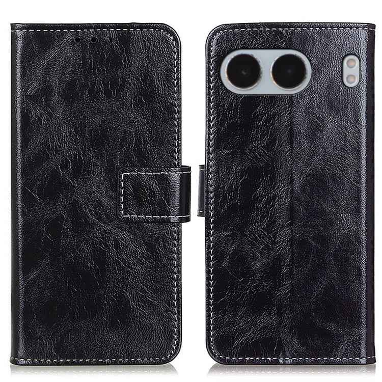 Retro Crazy Horse Texture Leather Phone Case