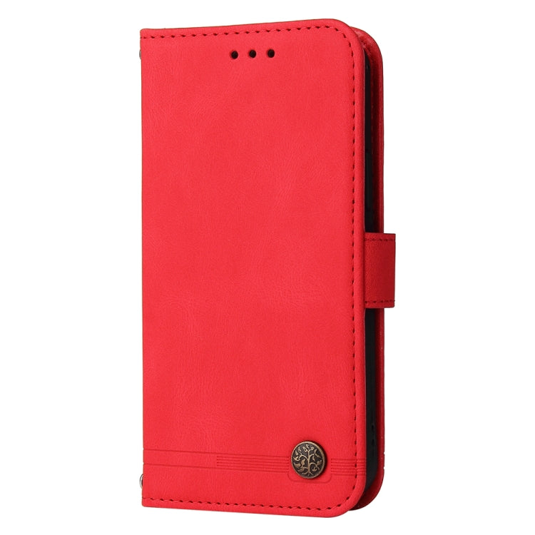 Skin Feel Life Tree Metal Button Leather Phone Case, For Google Pixel 8, For Google Pixel 7a, For Google Pixel 7 Pro, For Google Pixel  7