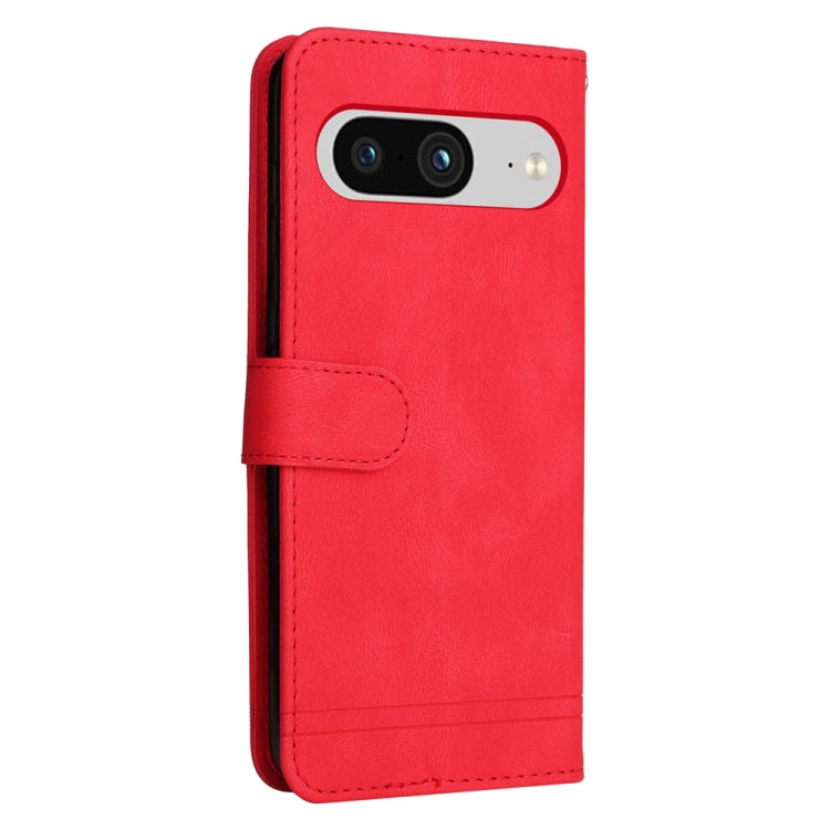 Skin Feel Life Tree Metal Button Leather Phone Case, For Google Pixel 8, For Google Pixel 7a, For Google Pixel 7 Pro, For Google Pixel  7