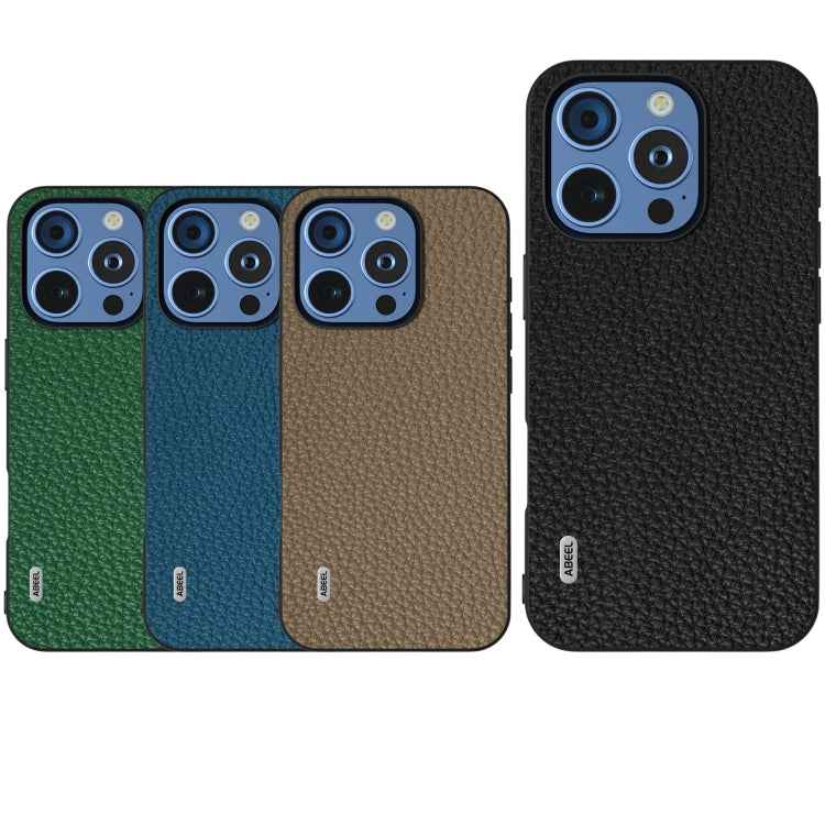 ABEEL Genuine Leather Litchi Texture Phone Case