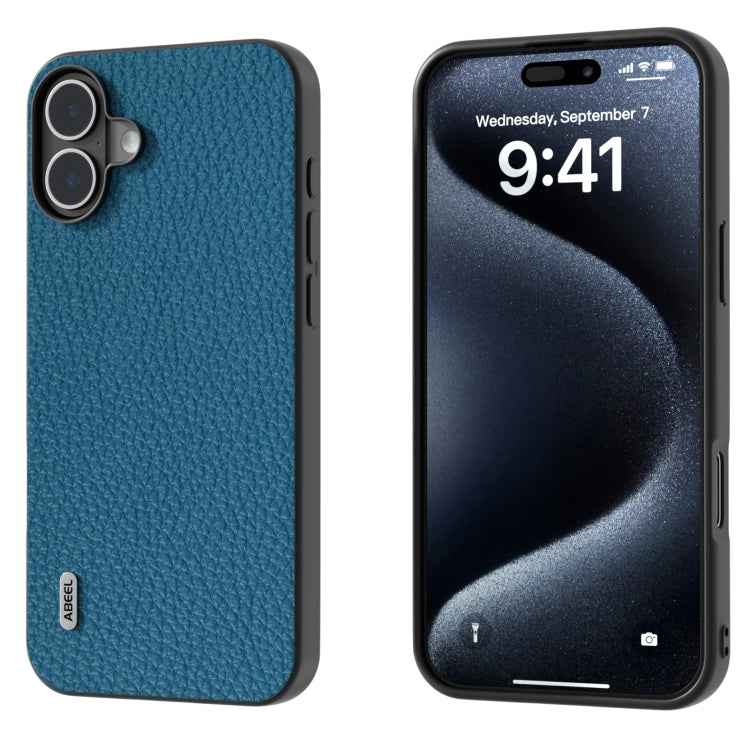 ABEEL Genuine Leather Litchi Texture Phone Case