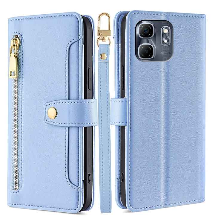 Sheep Texture Cross-body Zipper Wallet Leather Phone Case, For Infinix Hot 50i 4G, For Infinix Hot 50 4G, For Infinix Hot 50 5G, For Infinix Zero 40 4G, For Infinix Note 40 5G, For Infinix Note 40 Pro 4G, For Infinix Note 40 Pro 5G, For Infinix Note 40 4G