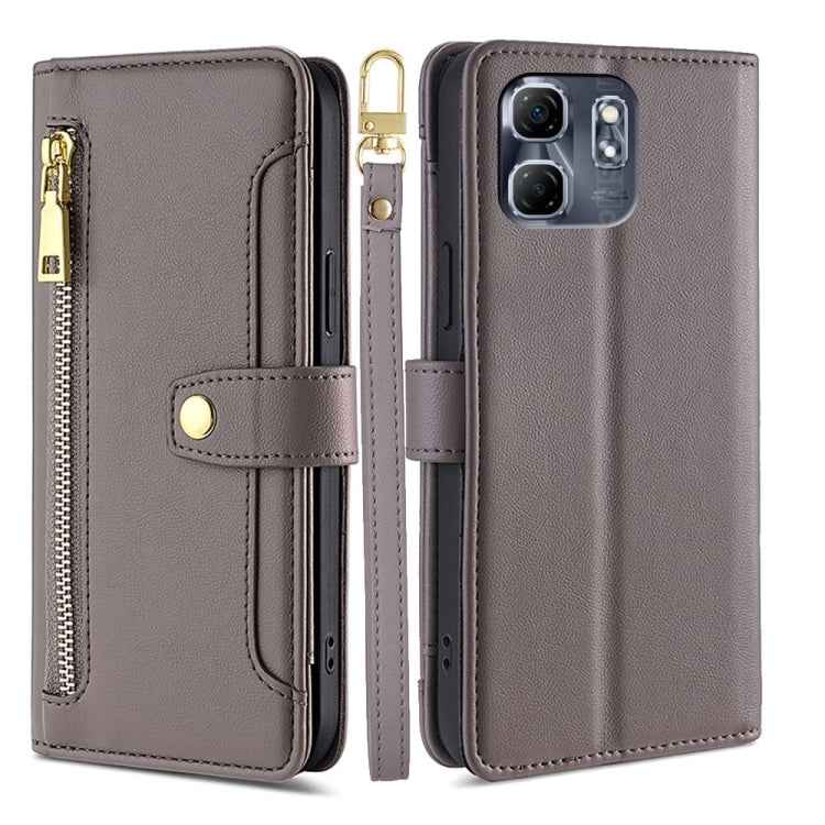 Sheep Texture Cross-body Zipper Wallet Leather Phone Case, For Infinix Hot 50i 4G, For Infinix Hot 50 4G, For Infinix Hot 50 5G, For Infinix Zero 40 4G, For Infinix Note 40 5G, For Infinix Note 40 Pro 4G, For Infinix Note 40 Pro 5G, For Infinix Note 40 4G