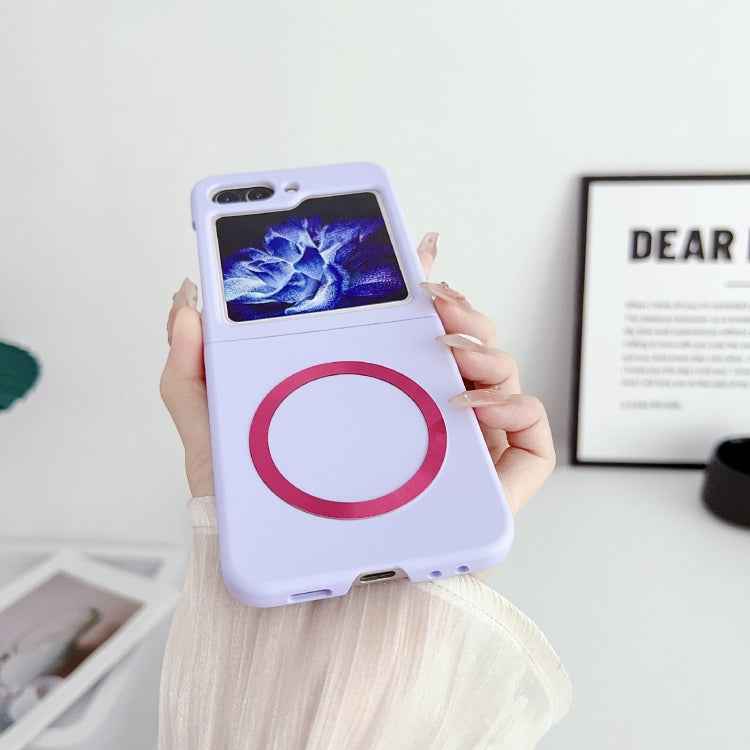 Skin Feel Magsafe Magnetic Shockproof PC Phone Case, For Samsung Galaxy Z Flip5