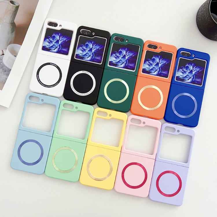 Skin Feel Magsafe Magnetic Shockproof PC Phone Case, For Samsung Galaxy Z Flip5