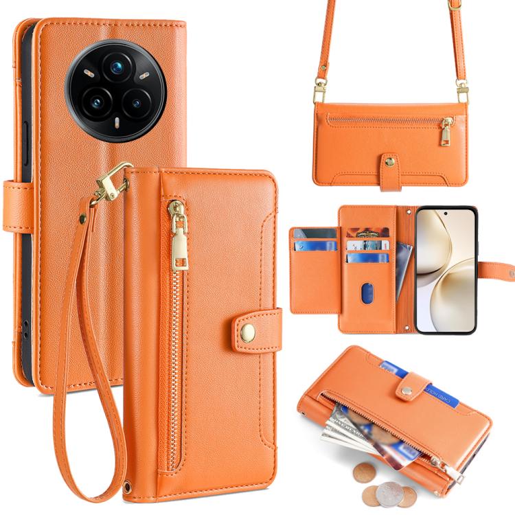 Sheep Texture Cross-body Zipper Wallet Leather Phone Case, For Realme C85 5G, For Realme C85 Pro 4G, For Realme 15T 5G Global, For Realme C71 4G, For Realme GT 7 5G Global, For Realme 14 5G Global, For Realme P3 Ultra 5G, For Realme 14 Pro+ 5G