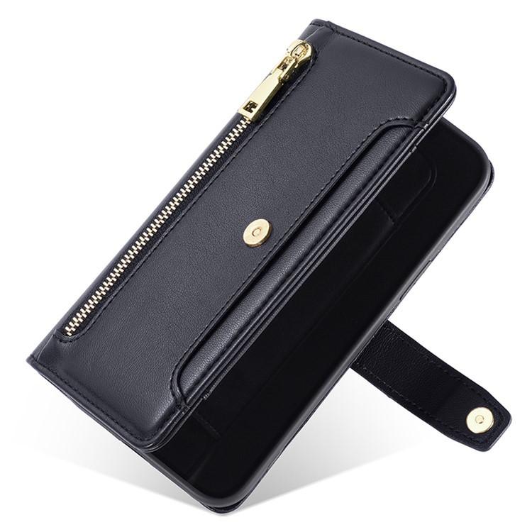 Sheep Texture Cross-body Zipper Wallet Leather Phone Case, For Realme C85 5G, For Realme C85 Pro 4G, For Realme 15T 5G Global, For Realme C71 4G, For Realme GT 7 5G Global, For Realme 14 5G Global, For Realme P3 Ultra 5G, For Realme 14 Pro+ 5G
