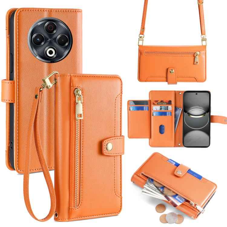 Sheep Texture Cross-body Zipper Wallet Leather Phone Case, For Tecno Spark 30 4G, For Tecno Pova 6 Neo 5G, For Tecno Camon 30 Premier 5G, For Tecno Camon 30 Pro 5G, For Tecno Camon 30, For Tecno Pova 5 Pro, For Tecno Pova Neo 3                         ...