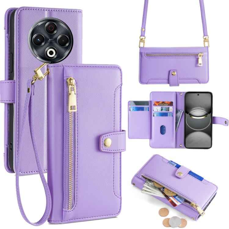 Sheep Texture Cross-body Zipper Wallet Leather Phone Case, For Tecno Spark 30 4G, For Tecno Pova 6 Neo 5G, For Tecno Camon 30 Premier 5G, For Tecno Camon 30 Pro 5G, For Tecno Camon 30, For Tecno Pova 5 Pro, For Tecno Pova Neo 3                         ...