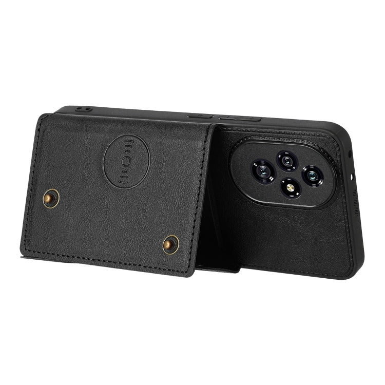 Double Buckle Card Slots Magnetic Phone Case, For Honor 200, For Honor 200 Pro, For Honor 90 Pro, For Honor 90