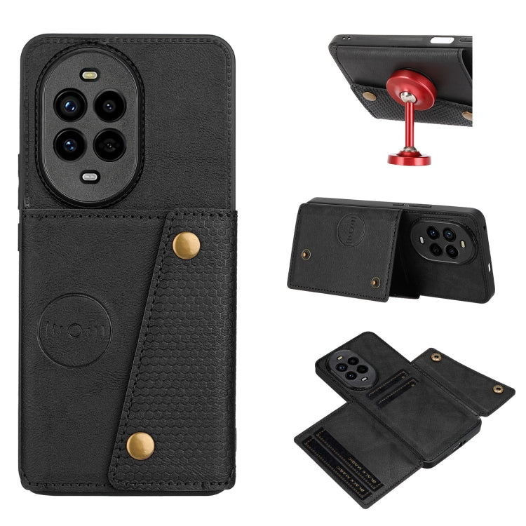 Double Buckle Card Slots Magnetic Phone Case, For Huawei Pura 80 Pro / 80 Pro+, For Huawei Pura 80, For Huawei nova 14 Ultra, For Huawei nova 14 Pro, For Huawei nova 14, For Huawei Mate 70 Pro / 70 Pro+, For Huawei Mate 70, For Huawei nova 13 Pro      ...