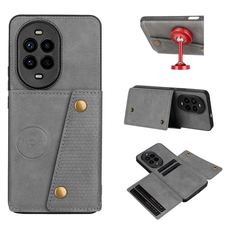 Double Buckle Card Slots Magnetic Phone Case, For Huawei Pura 80 Pro / 80 Pro+, For Huawei Pura 80, For Huawei nova 14 Ultra, For Huawei nova 14 Pro, For Huawei nova 14, For Huawei Mate 70 Pro / 70 Pro+, For Huawei Mate 70, For Huawei nova 13 Pro      ...