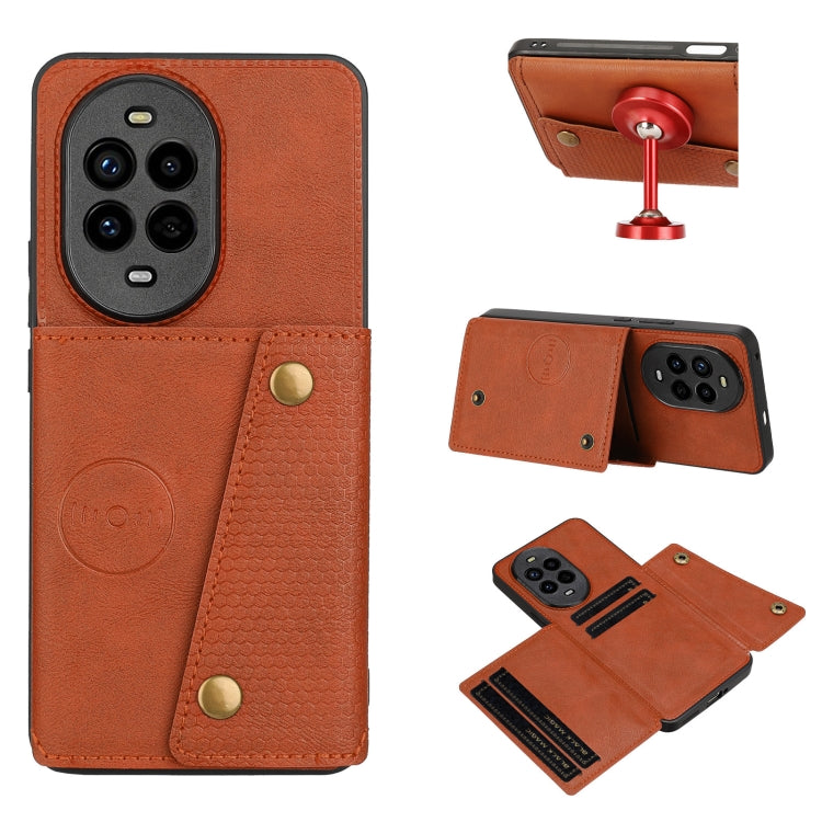 Double Buckle Card Slots Magnetic Phone Case, For Huawei Pura 80 Pro / 80 Pro+, For Huawei Pura 80, For Huawei nova 14 Ultra, For Huawei nova 14 Pro, For Huawei nova 14, For Huawei Mate 70 Pro / 70 Pro+, For Huawei Mate 70, For Huawei nova 13 Pro      ...