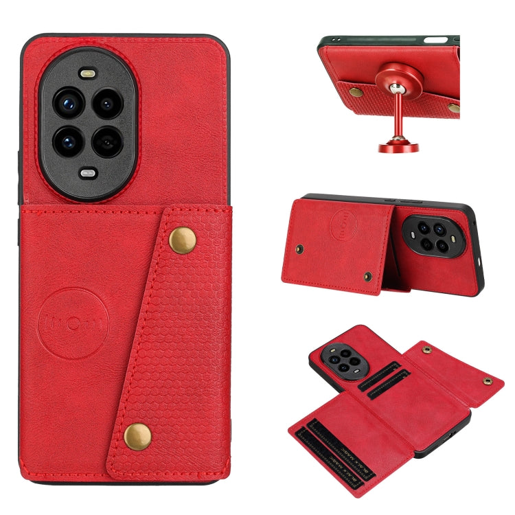 Double Buckle Card Slots Magnetic Phone Case, For Huawei Pura 80 Pro / 80 Pro+, For Huawei Pura 80, For Huawei nova 14 Ultra, For Huawei nova 14 Pro, For Huawei nova 14, For Huawei Mate 70 Pro / 70 Pro+, For Huawei Mate 70, For Huawei nova 13 Pro      ...