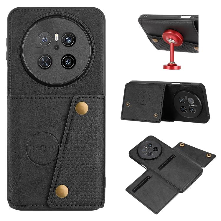 Double Buckle Card Slots Magnetic Phone Case, For Huawei Pura 80 Pro / 80 Pro+, For Huawei Pura 80, For Huawei nova 14 Ultra, For Huawei nova 14 Pro, For Huawei nova 14, For Huawei Mate 70 Pro / 70 Pro+, For Huawei Mate 70, For Huawei nova 13 Pro      ...