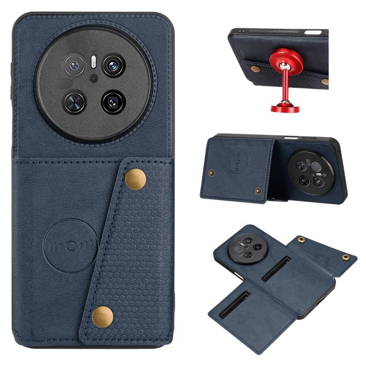 Double Buckle Card Slots Magnetic Phone Case, For Huawei Pura 80 Pro / 80 Pro+, For Huawei Pura 80, For Huawei nova 14 Ultra, For Huawei nova 14 Pro, For Huawei nova 14, For Huawei Mate 70 Pro / 70 Pro+, For Huawei Mate 70, For Huawei nova 13 Pro      ...