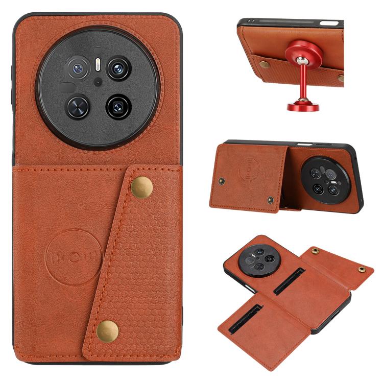 Double Buckle Card Slots Magnetic Phone Case, For Huawei Pura 80 Pro / 80 Pro+, For Huawei Pura 80, For Huawei nova 14 Ultra, For Huawei nova 14 Pro, For Huawei nova 14, For Huawei Mate 70 Pro / 70 Pro+, For Huawei Mate 70, For Huawei nova 13 Pro      ...