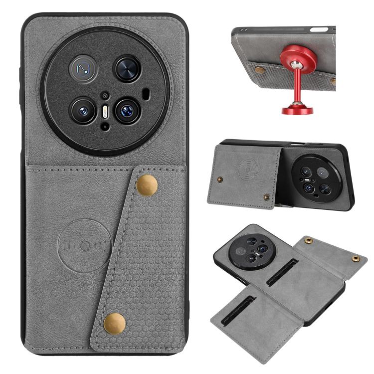 Double Buckle Card Slots Magnetic Phone Case, For Huawei Pura 80 Pro / 80 Pro+, For Huawei Pura 80, For Huawei nova 14 Ultra, For Huawei nova 14 Pro, For Huawei nova 14, For Huawei Mate 70 Pro / 70 Pro+, For Huawei Mate 70, For Huawei nova 13 Pro      ...