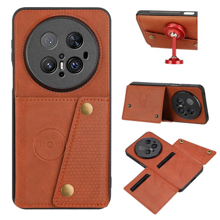 Double Buckle Card Slots Magnetic Phone Case, For Huawei Pura 80 Pro / 80 Pro+, For Huawei Pura 80, For Huawei nova 14 Ultra, For Huawei nova 14 Pro, For Huawei nova 14, For Huawei Mate 70 Pro / 70 Pro+, For Huawei Mate 70, For Huawei nova 13 Pro      ...