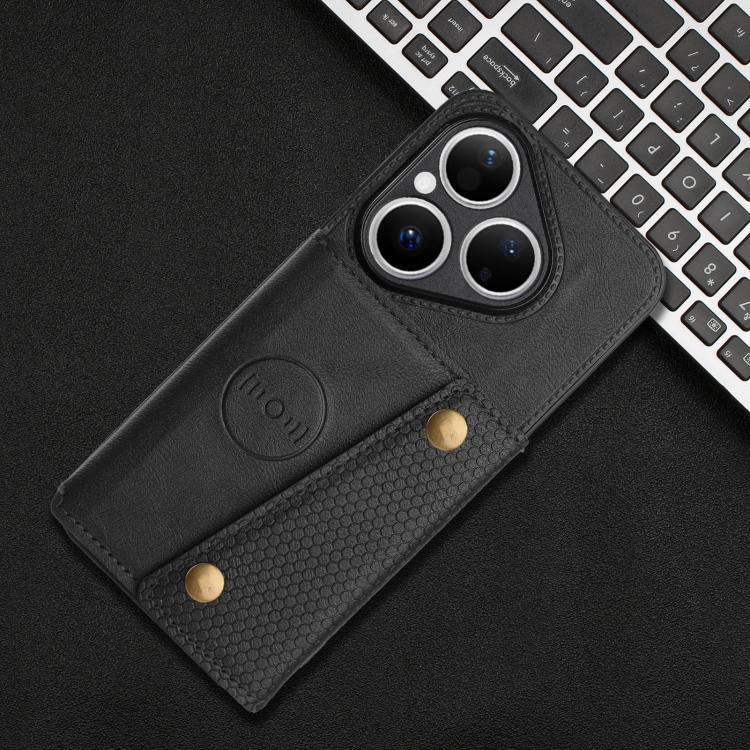 Double Buckle Card Slots Magnetic Phone Case, For Huawei Pura 80 Pro / 80 Pro+, For Huawei Pura 80, For Huawei nova 14 Ultra, For Huawei nova 14 Pro, For Huawei nova 14, For Huawei Mate 70 Pro / 70 Pro+, For Huawei Mate 70, For Huawei nova 13 Pro      ...