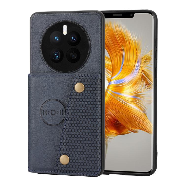 Double Buckle Card Slots Magnetic Phone Case, For Huawei Pura 90 Pro Max 5G, For Huawei Pura 90 Pro 5G, For Huawei Pura 90 5G, For Huawei nova 15 Ultra 5G, For Huawei nova 15 Pro 5G, For Huawei nova 15 5G, For Huawei Mate 80 Pro Max, For Huawei Mate 80...