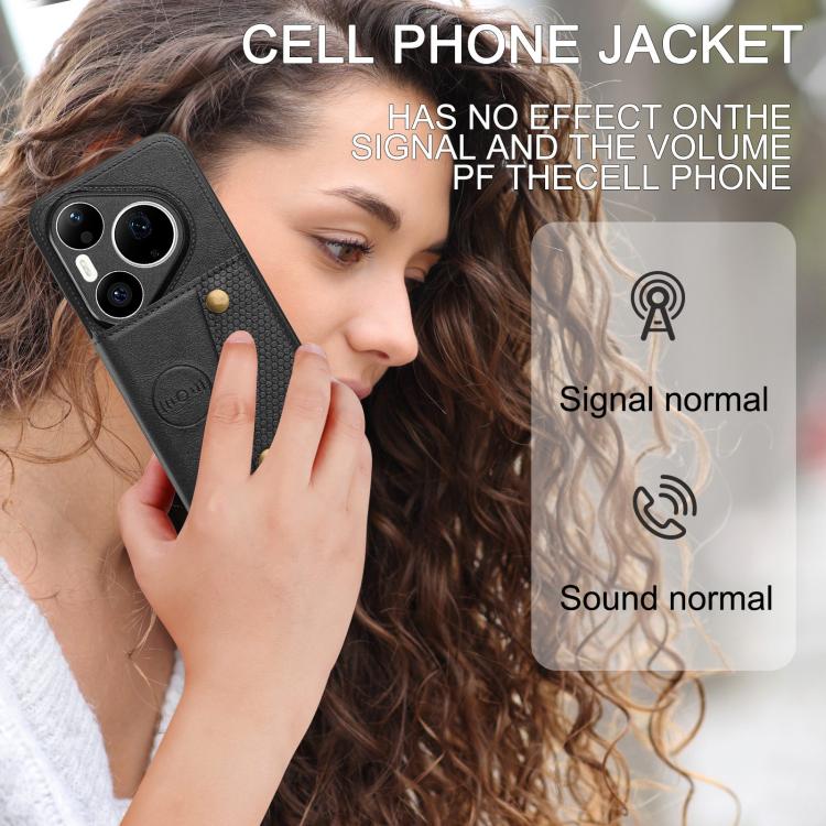 Double Buckle Card Slots Magnetic Phone Case, For Huawei Pura 90 Pro Max 5G, For Huawei Pura 90 Pro 5G, For Huawei Pura 90 5G, For Huawei nova 15 Ultra 5G, For Huawei nova 15 Pro 5G, For Huawei nova 15 5G, For Huawei Mate 80 Pro Max, For Huawei Mate 80...