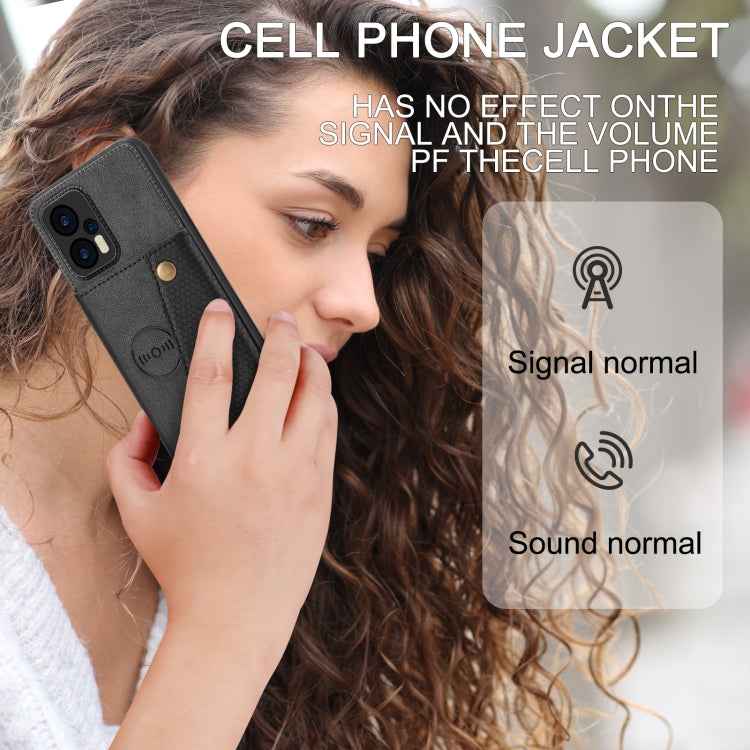 Double Buckle Card Slots Magnetic Phone Case, For Xiaomi Redmi Note 12 Turbo/Poco F5, For Xiaomi Redmi Note 12S 4G, For Xiaomi Redmi K40S / Poco F4