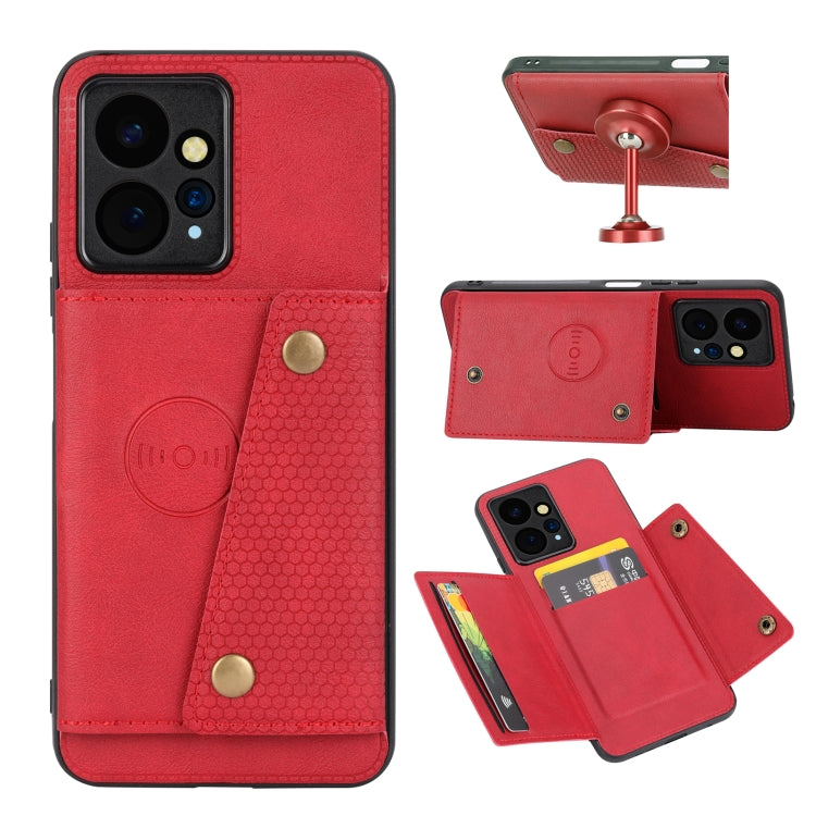 Double Buckle Card Slots Magnetic Phone Case, For Xiaomi Redmi K70 Ultra, For Xiaomi Redmi 13 4G Global, For Xiaomi Redmi Note 13 Pro 4G Global, For Xiaomi Redmi Note 13 4G Global, For Xiaomi 14 Ultra, For Xiaomi Redmi 13C 4G / Poco C65                ...