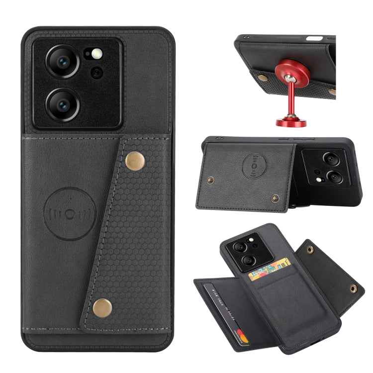 Double Buckle Card Slots Magnetic Phone Case, For Xiaomi Redmi K70 Ultra, For Xiaomi Redmi 13 4G Global, For Xiaomi Redmi Note 13 Pro 4G Global, For Xiaomi Redmi Note 13 4G Global, For Xiaomi 14 Ultra, For Xiaomi Redmi 13C 4G / Poco C65                ...