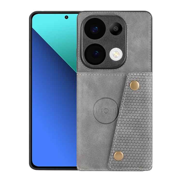 Double Buckle Card Slots Magnetic Phone Case, For Xiaomi Redmi K70 Ultra, For Xiaomi Redmi 13 4G Global, For Xiaomi Redmi Note 13 Pro 4G Global, For Xiaomi Redmi Note 13 4G Global, For Xiaomi 14 Ultra, For Xiaomi Redmi 13C 4G / Poco C65                ...