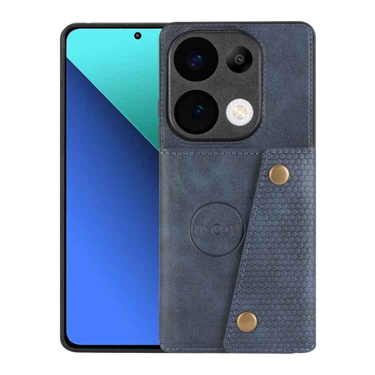 Double Buckle Card Slots Magnetic Phone Case, For Xiaomi Redmi K70 Ultra, For Xiaomi Redmi 13 4G Global, For Xiaomi Redmi Note 13 Pro 4G Global, For Xiaomi Redmi Note 13 4G Global, For Xiaomi 14 Ultra, For Xiaomi Redmi 13C 4G / Poco C65                ...