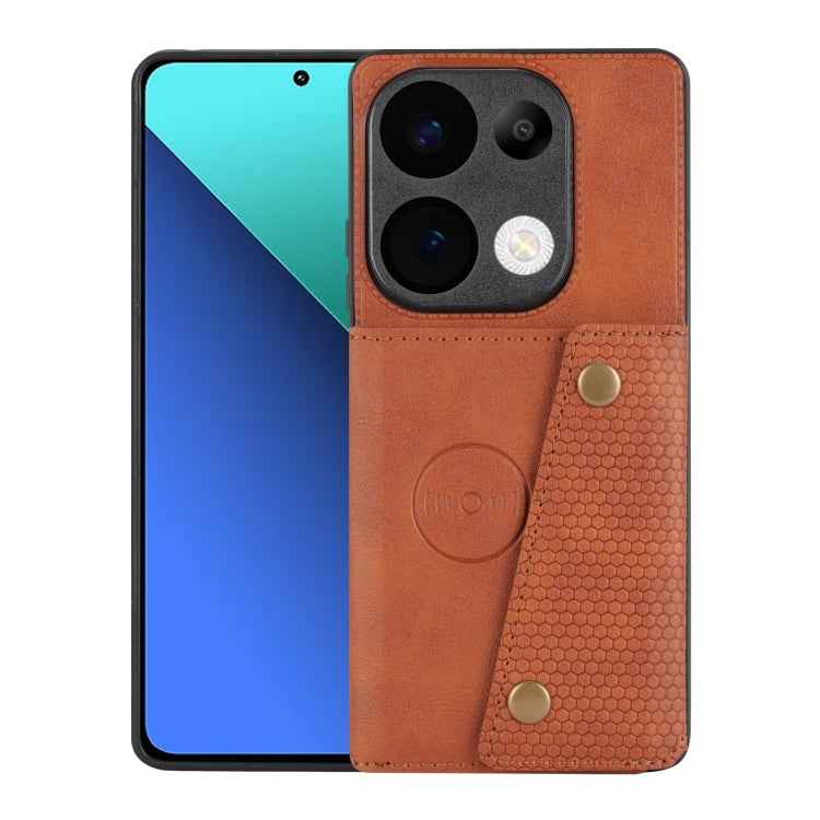 Double Buckle Card Slots Magnetic Phone Case, For Xiaomi Redmi K70 Ultra, For Xiaomi Redmi 13 4G Global, For Xiaomi Redmi Note 13 Pro 4G Global, For Xiaomi Redmi Note 13 4G Global, For Xiaomi 14 Ultra, For Xiaomi Redmi 13C 4G / Poco C65                ...