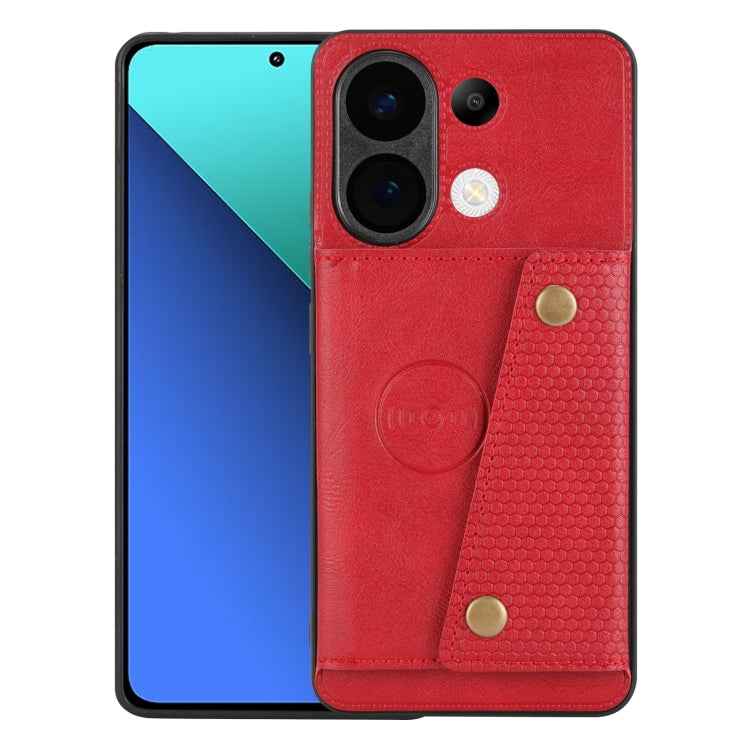 Double Buckle Card Slots Magnetic Phone Case, For Xiaomi Redmi K70 Ultra, For Xiaomi Redmi 13 4G Global, For Xiaomi Redmi Note 13 Pro 4G Global, For Xiaomi Redmi Note 13 4G Global, For Xiaomi 14 Ultra, For Xiaomi Redmi 13C 4G / Poco C65                ...