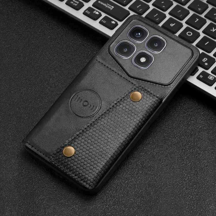 Double Buckle Card Slots Magnetic Phone Case, For Xiaomi Redmi K70 Ultra, For Xiaomi Redmi 13 4G Global, For Xiaomi Redmi Note 13 Pro 4G Global, For Xiaomi Redmi Note 13 4G Global, For Xiaomi 14 Ultra, For Xiaomi Redmi 13C 4G / Poco C65                ...
