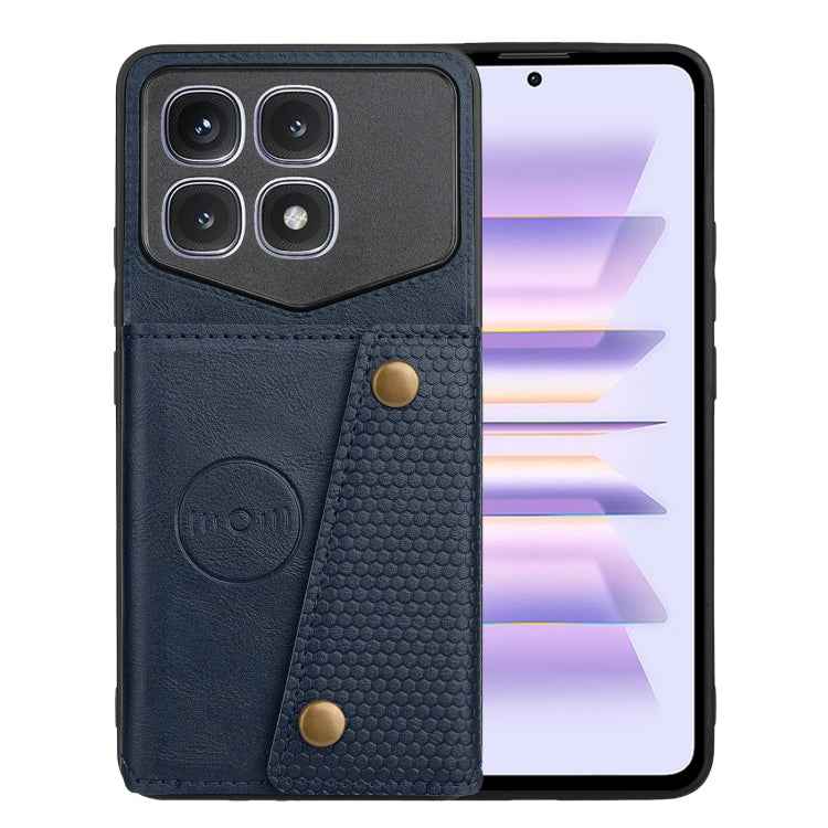 Double Buckle Card Slots Magnetic Phone Case, For Xiaomi Redmi K70 Ultra, For Xiaomi Redmi 13 4G Global, For Xiaomi Redmi Note 13 Pro 4G Global, For Xiaomi Redmi Note 13 4G Global, For Xiaomi 14 Ultra, For Xiaomi Redmi 13C 4G / Poco C65                ...