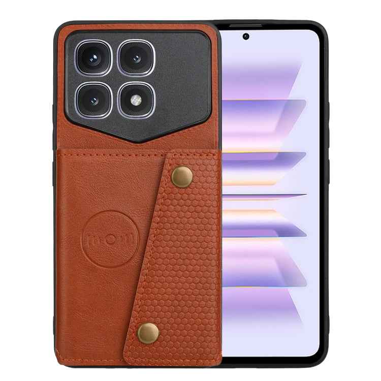 Double Buckle Card Slots Magnetic Phone Case, For Xiaomi Redmi K70 Ultra, For Xiaomi Redmi 13 4G Global, For Xiaomi Redmi Note 13 Pro 4G Global, For Xiaomi Redmi Note 13 4G Global, For Xiaomi 14 Ultra, For Xiaomi Redmi 13C 4G / Poco C65                ...