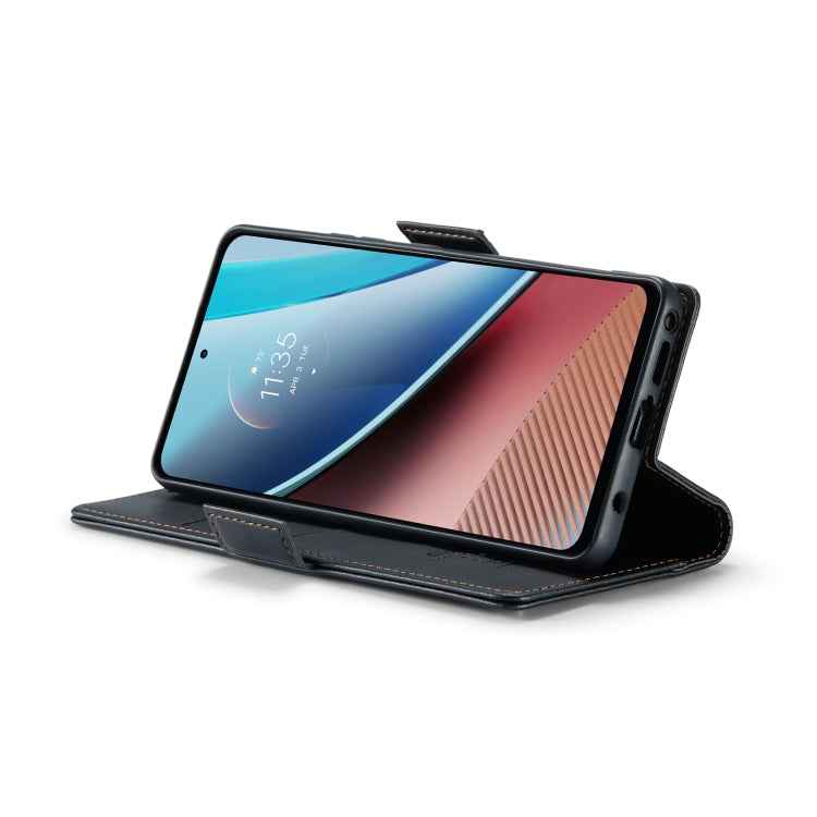 CaseMe 023 Butterfly Buckle Litchi Texture RFID Anti-theft Leather Phone Case, For Motorola Moto G Stylus 5G 2023