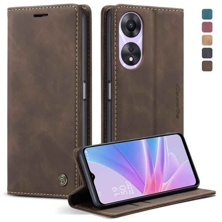 CaseMe 013 Multifunctional Horizontal Flip Leather Phone Case, For OPPO Reno10 5G Global／Reno10 Pro Global, For OPPO A78 4G, For OPPO A78 5G Global / A1X 5G, For OPPO A58 5G / A58X 5G, For OPPO Reno8 T 4G                                                ...