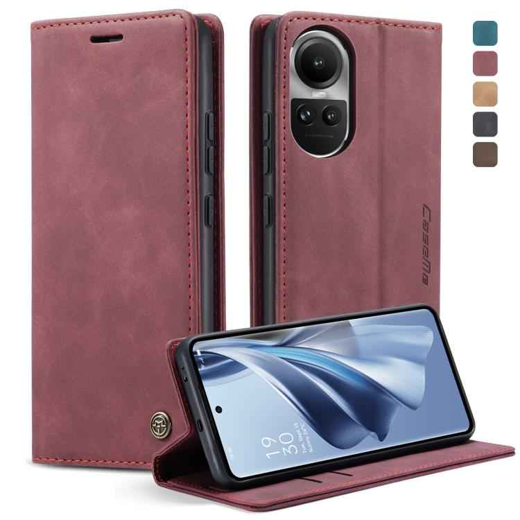 CaseMe 013 Multifunctional Horizontal Flip Leather Phone Case, For OPPO Reno10 5G Global／Reno10 Pro Global, For OPPO A78 4G, For OPPO A78 5G Global / A1X 5G, For OPPO A58 5G / A58X 5G, For OPPO Reno8 T 4G                                                ...